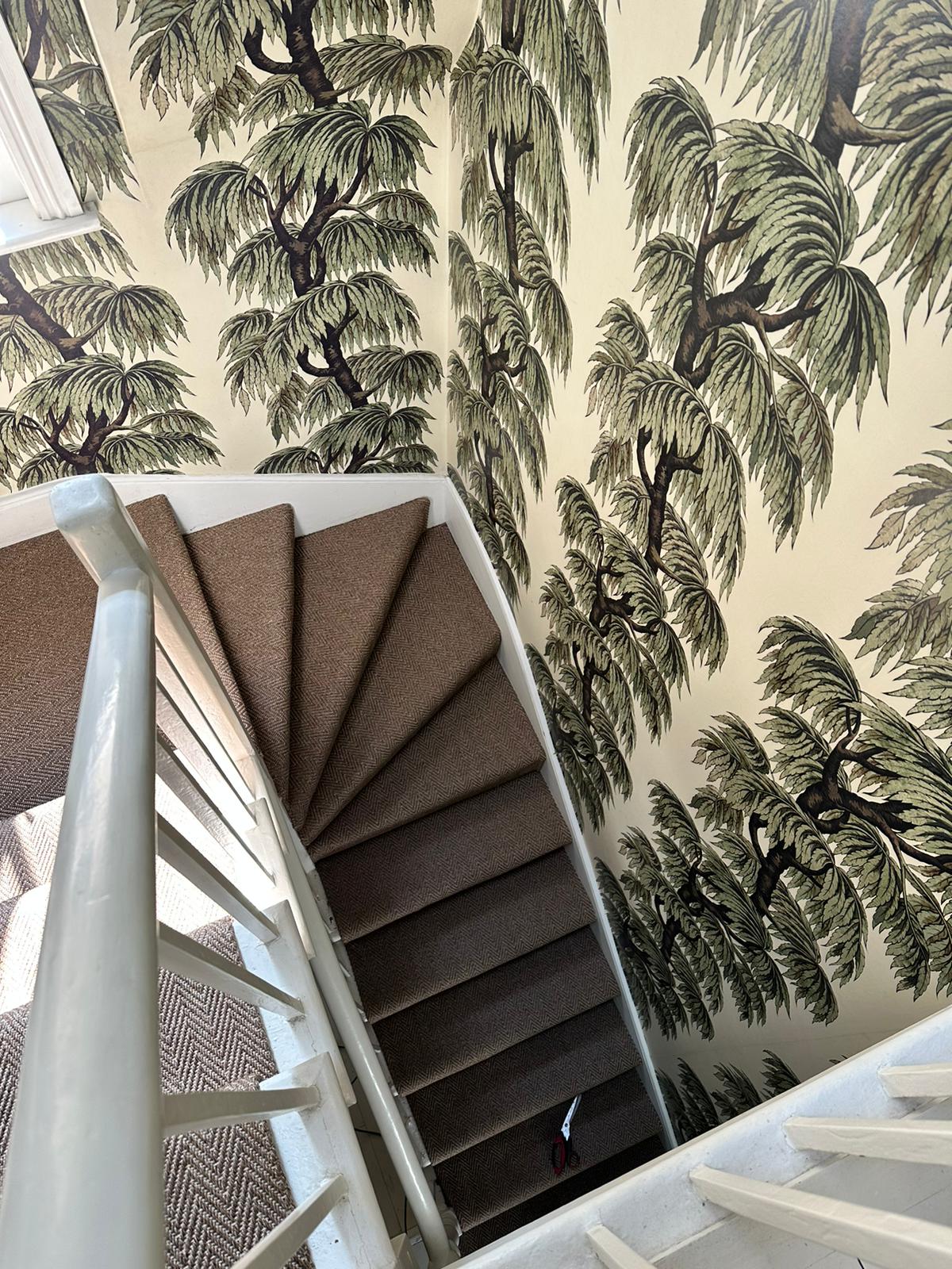 Easycare Chevron colour Purveck 82667 Easycare Chevron Colour Purveck - 100% Polypropylene - Manmade with a Sisal look