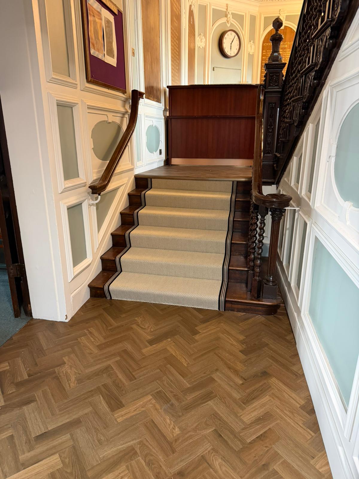 The Carpetstore, London Carpet, London Flooring, Amtico Flooring, Amtico Spacia, Small Parquet, Saddler Oak 2