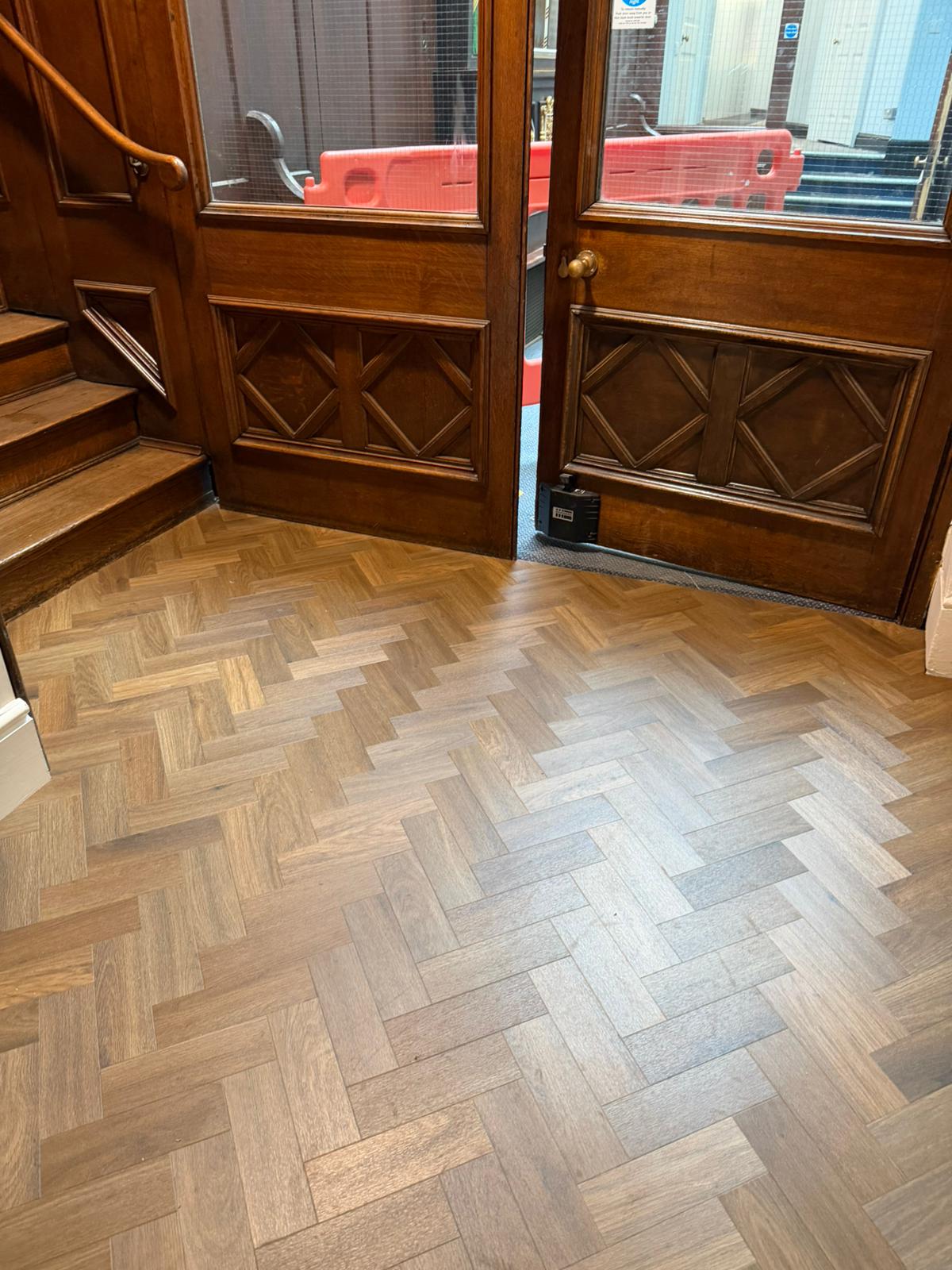 The Carpetstore, London Carpet, London Flooring, Amtico Flooring, Amtico Spacia, Small Parquet, Saddler Oak 3