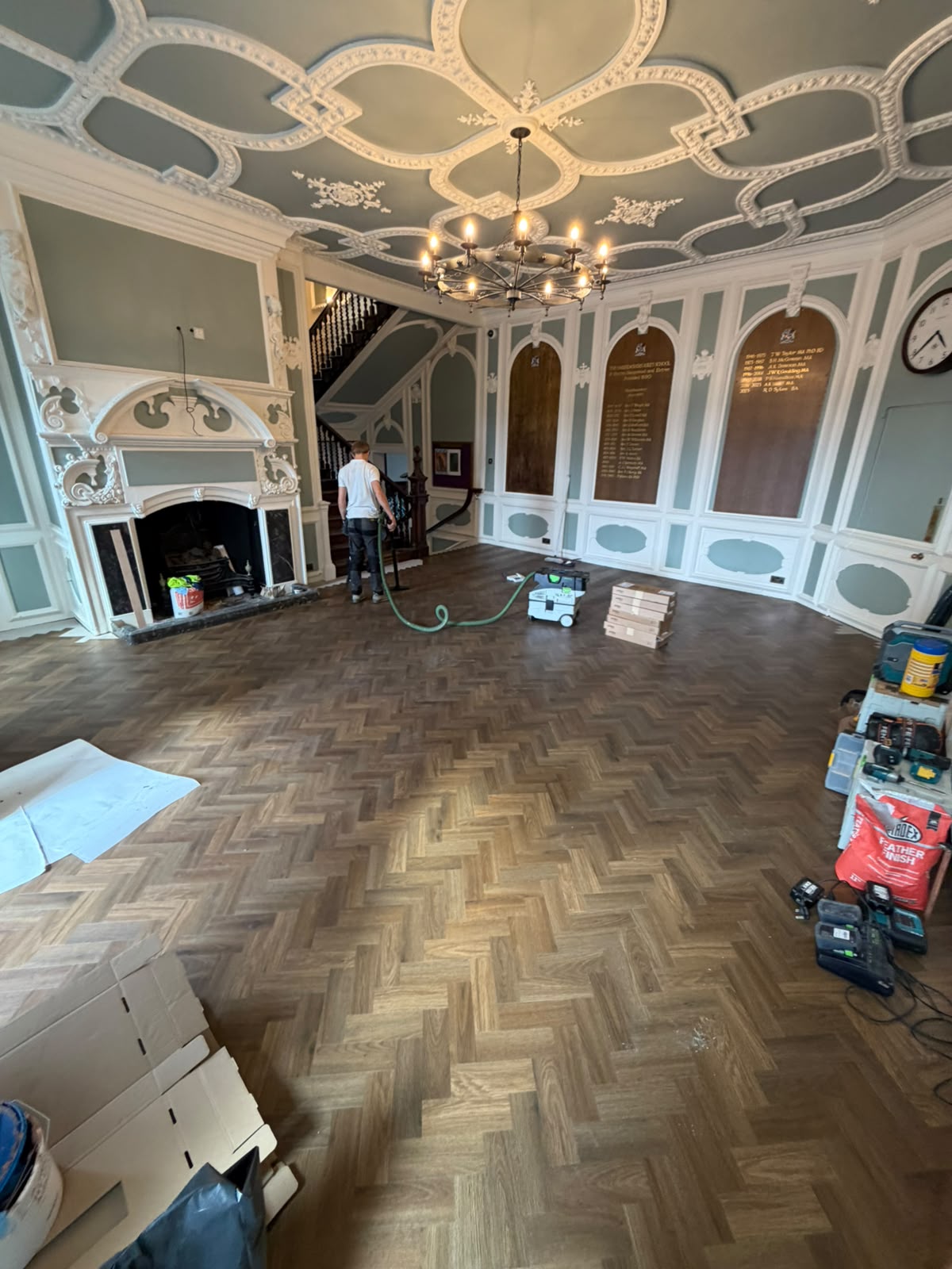 The Carpetstore, London Carpet, London Flooring, Amtico Flooring, Amtico Spacia, Small Parquet, Saddler Oak 4