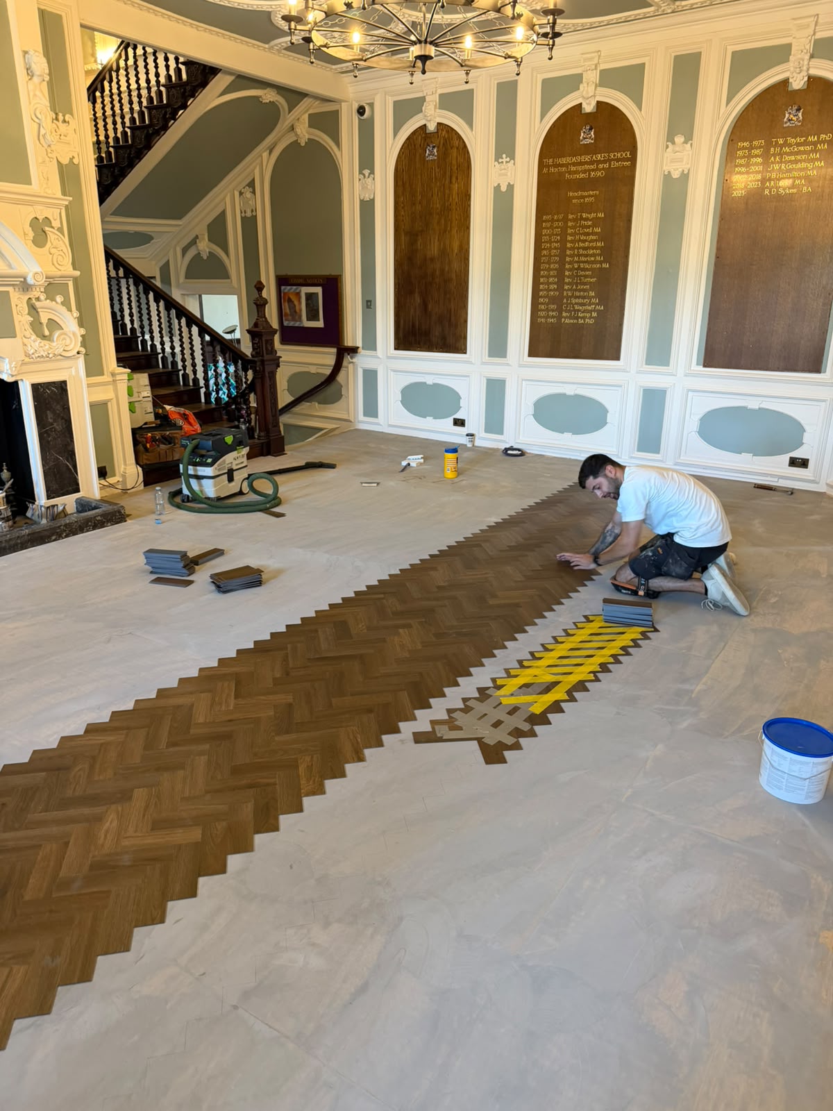 The Carpetstore, London Carpet, London Flooring, Amtico Flooring, Amtico Spacia, Small Parquet, Saddler Oak 5